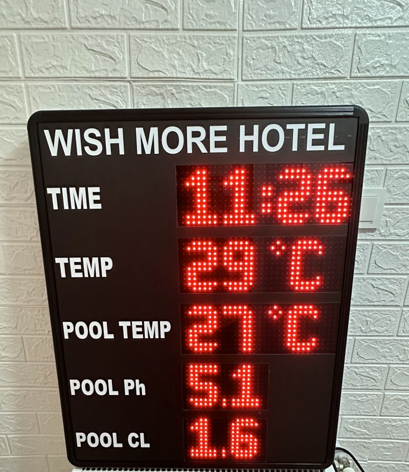 Havuz Sıcaklık Göstergesi 60x75 cm